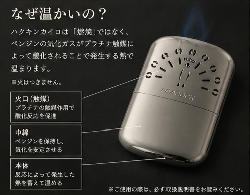 【公式】ハクキンカイロ tweet media