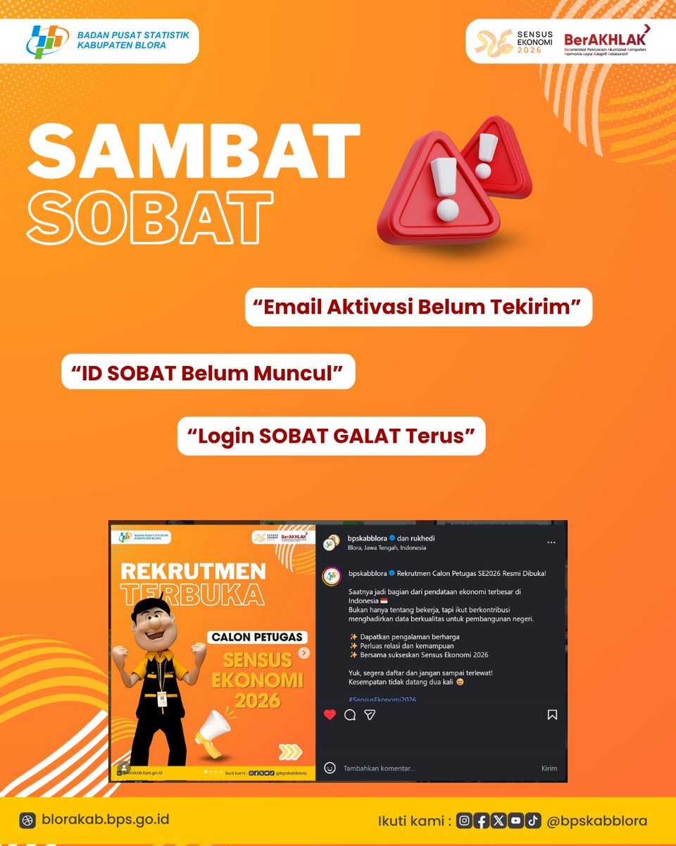 BPS Kabupaten Blora tweet media