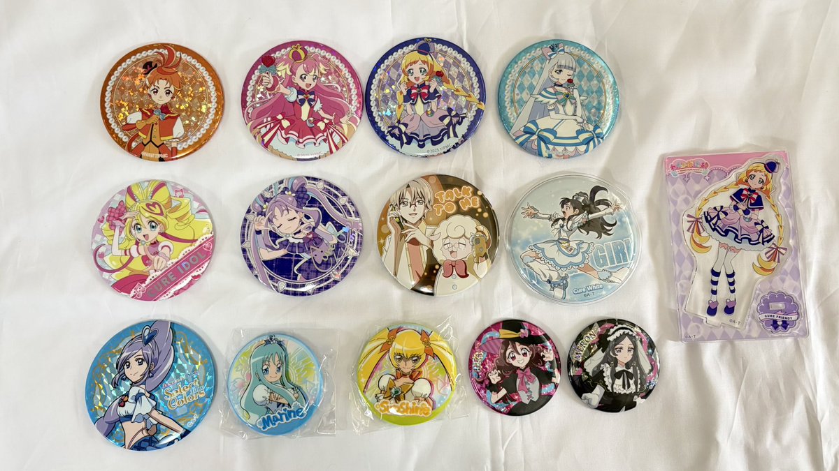 mi2bf's tweet photo. ݁𖥔. プリキュアグッズ お譲り ݁𖥔.

グッズ整理のため画像のグッズをお譲りします🤲🏻
欲しいグッズに〇を付けた画像と希望価格をリプで提示して頂ければと思います🙇🏻‍♂️
お支払いは希望価格+送料となります。
価格はレート等考慮して頂けると幸いです💭
※まとめての方優先
※ツイフィ必読 https://t.co/AErW3kmBsI
