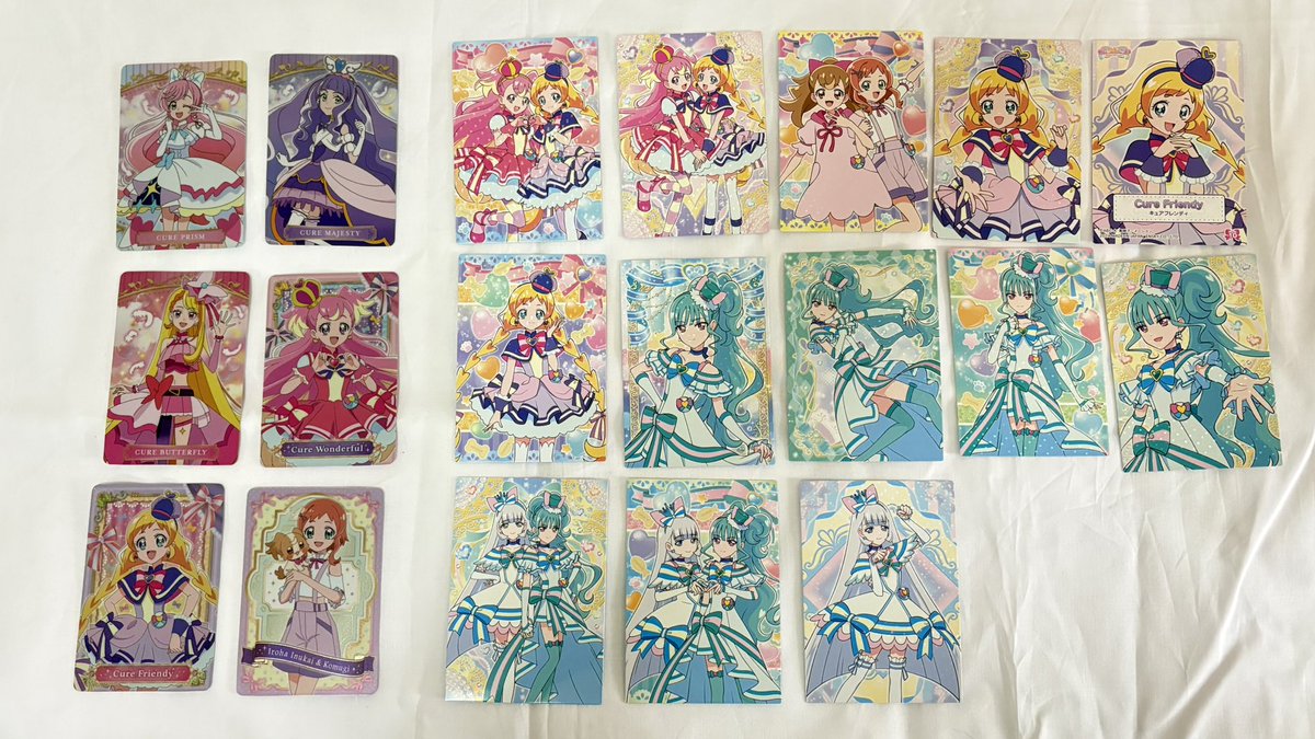 mi2bf's tweet photo. ݁𖥔. プリキュアグッズ お譲り ݁𖥔.

グッズ整理のため画像のグッズをお譲りします🤲🏻
欲しいグッズに〇を付けた画像と希望価格をリプで提示して頂ければと思います🙇🏻‍♂️
お支払いは希望価格+送料となります。
価格はレート等考慮して頂けると幸いです💭
※まとめての方優先
※ツイフィ必読 https://t.co/AErW3kmBsI