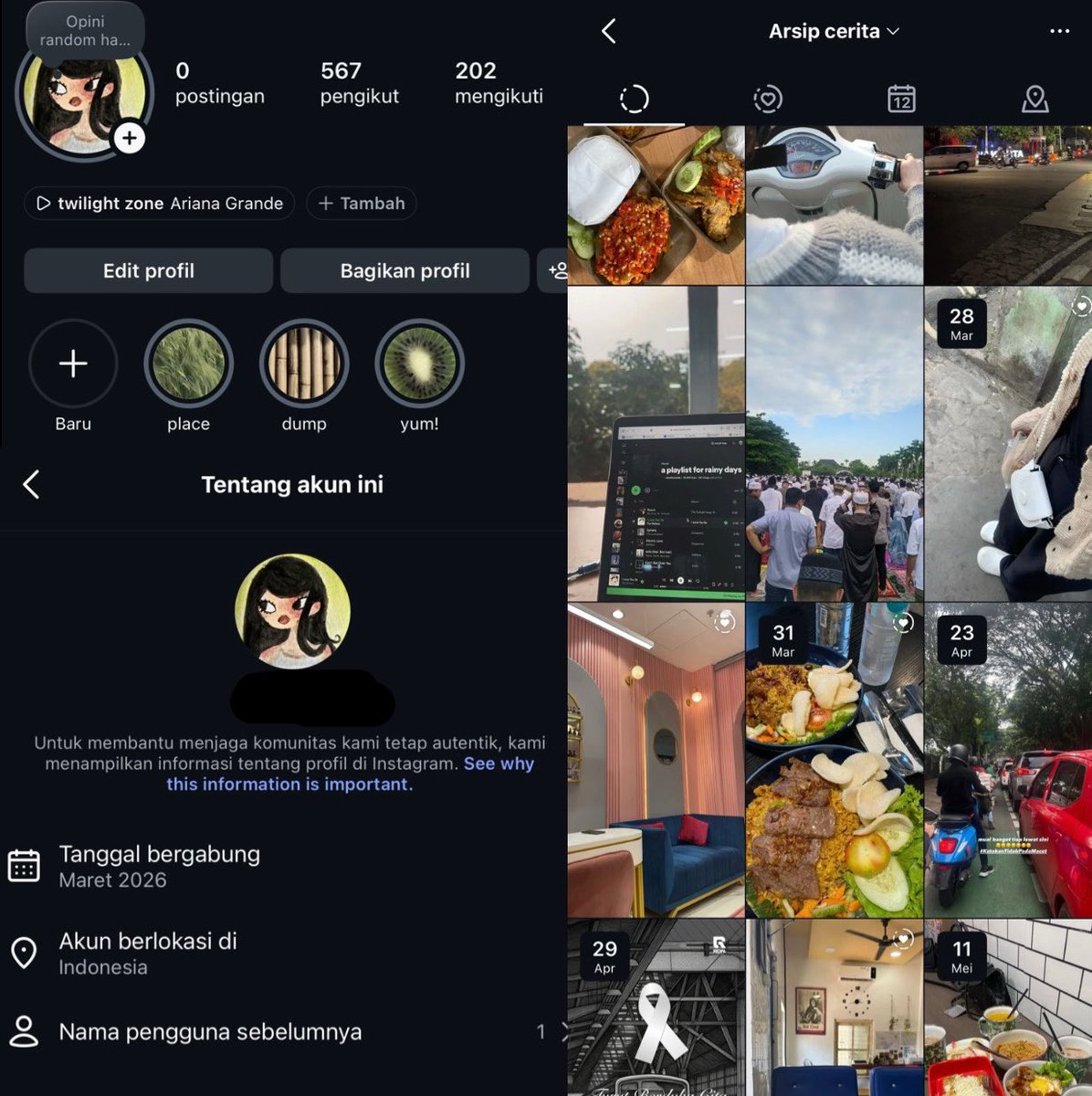 iPANG, JUAL AKUN & ACC IG. tweet media