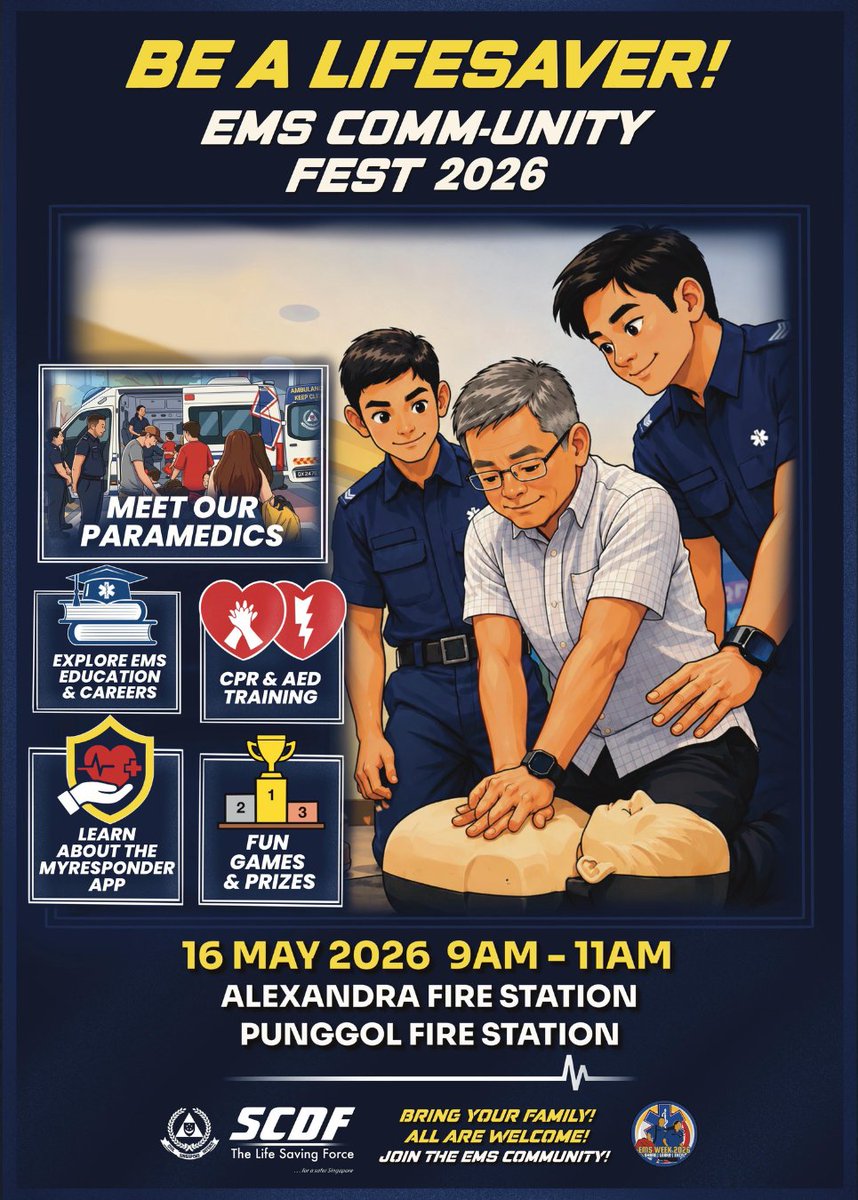 Singapore Civil Defence Force tweet media