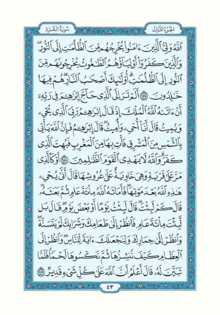 سورة البقرة كل يوم tweet media