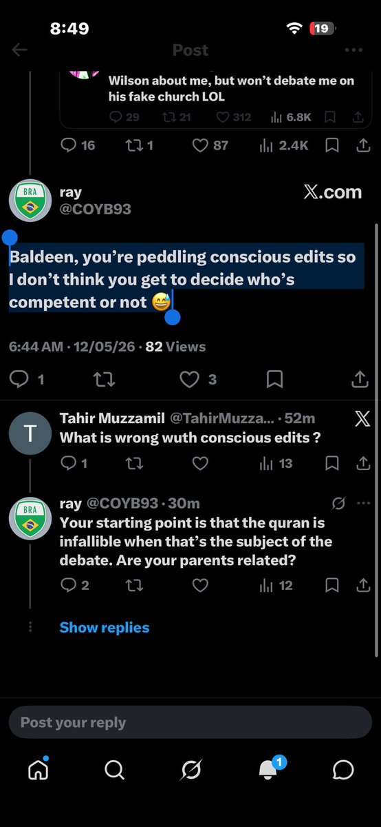 Tahir Muzzamil tweet media