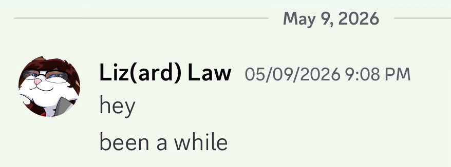 GalacticRing_'s tweet photo. @LizardLaw974 Here you are, it was in EST!! Discord gave a notice along with it abt the potential for compromised accounts considering our last convo was in 2021 aha https://t.co/iga7V9335j