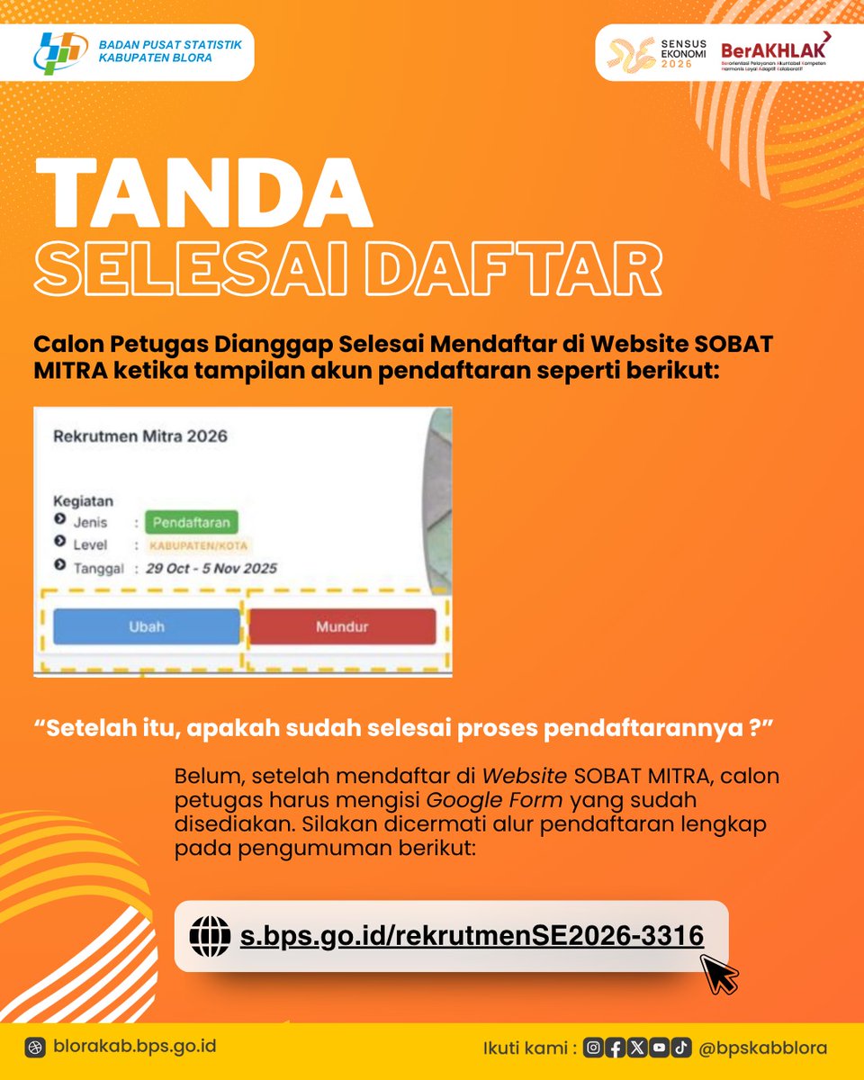 BPS Kabupaten Blora tweet media