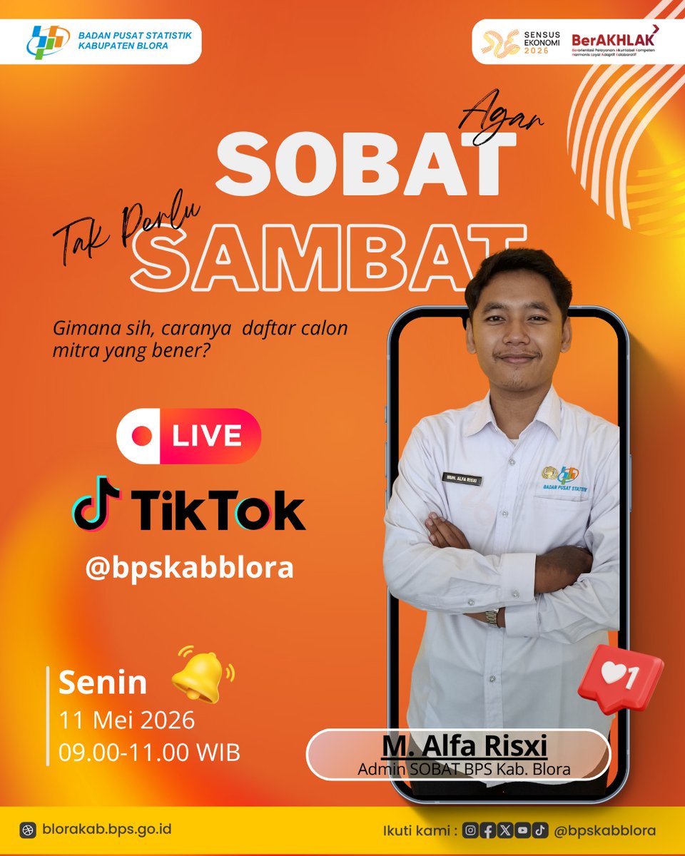 BPS Kabupaten Blora tweet media
