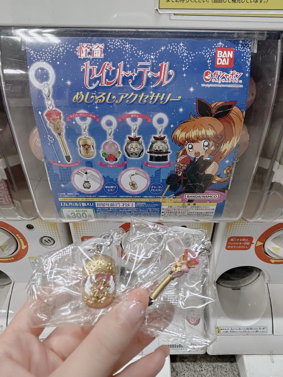 アクセサリーまとめ　◇ 怪盗セイント・テールのめじるしアクセサリー見つけて思わず回しちゃっ