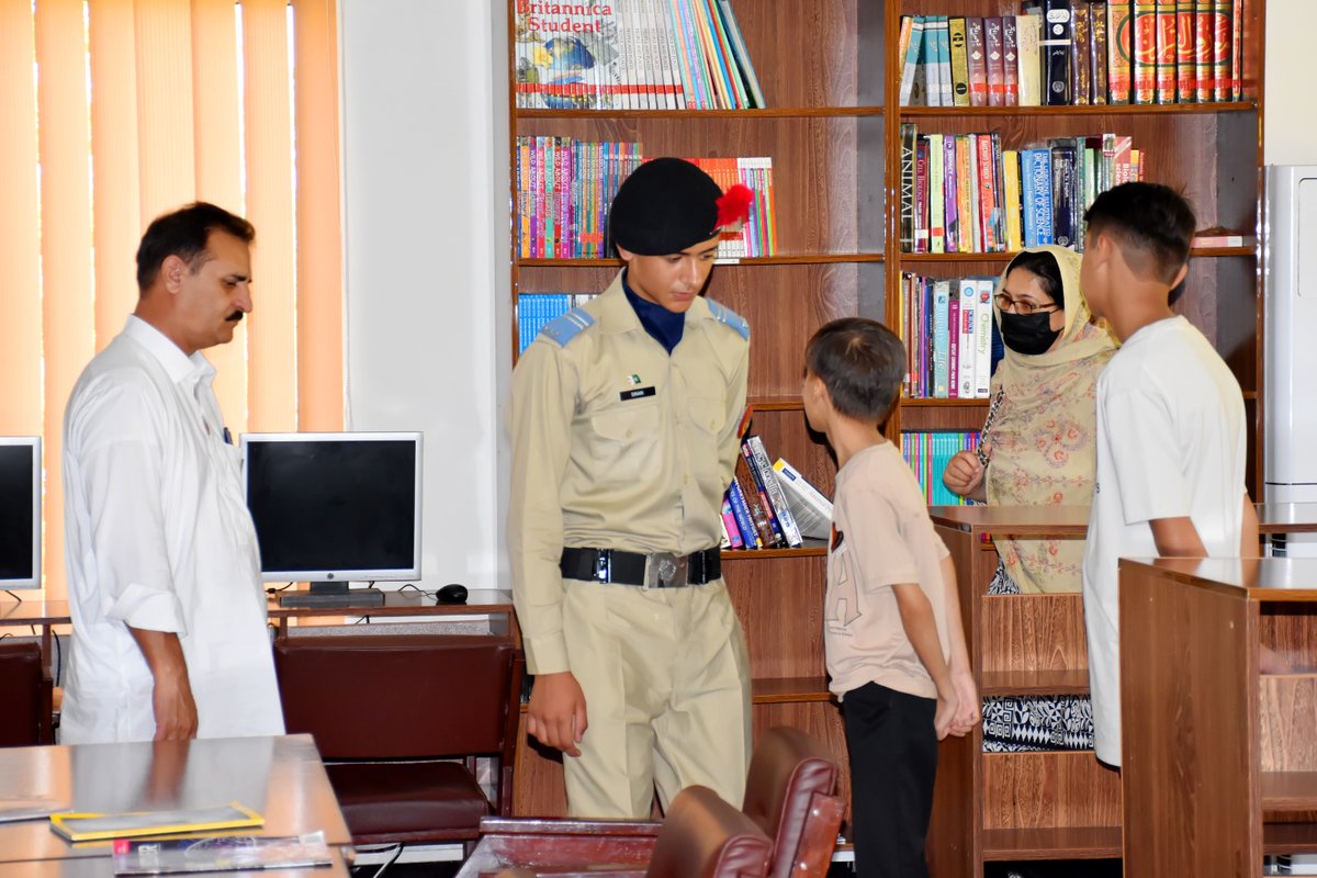 CCSwatofficial's tweet photo. 𝟭𝟵𝘁𝗵 𝗘𝗻𝘁𝗿𝘆 𝗝𝗼𝗶𝗻𝘀 𝗖𝗖𝗦
19th Entry (Class VIII) joined on 07 May 2026. Brig Zahid Naseem Akbar (R), along with faculty members and Swatians from Class 9th, extended warm welcome to the new intake and the accompanying parents. https://t.co/As9dinLLGA
