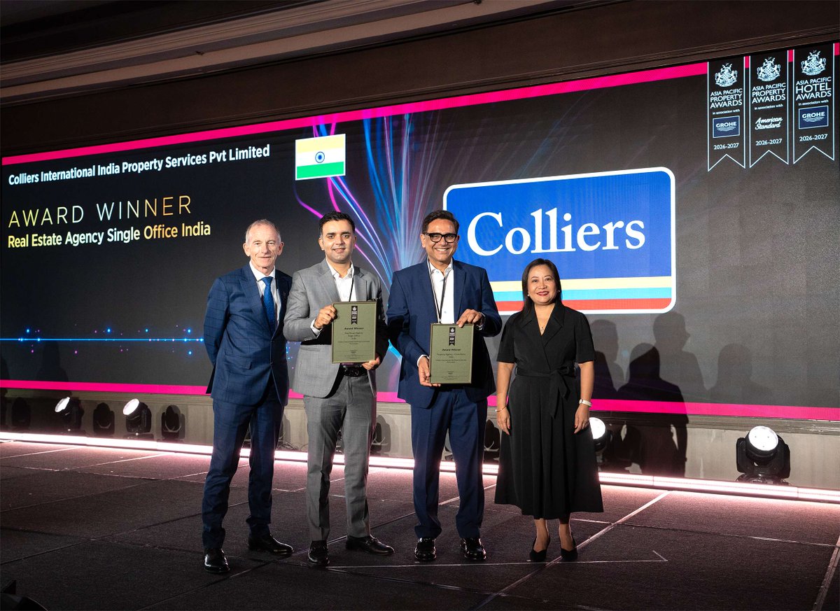 Colliers India tweet media