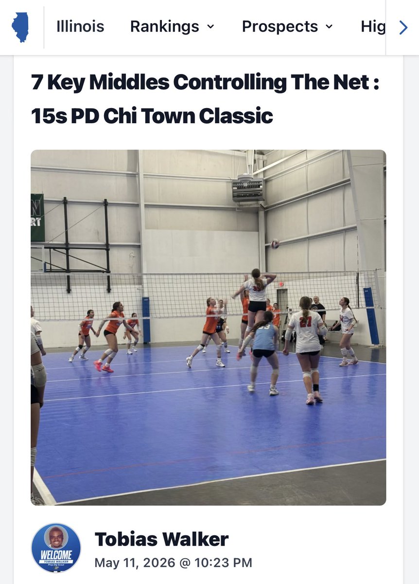 PrepDigTobias's tweet photo. 7 Key Middles Controlling The Net : 15s PD Chi Town Classic https://t.co/PEYZc9g1qe
@prepdig @prepdigil @PrepDigWI https://t.co/NajZNB1xtU