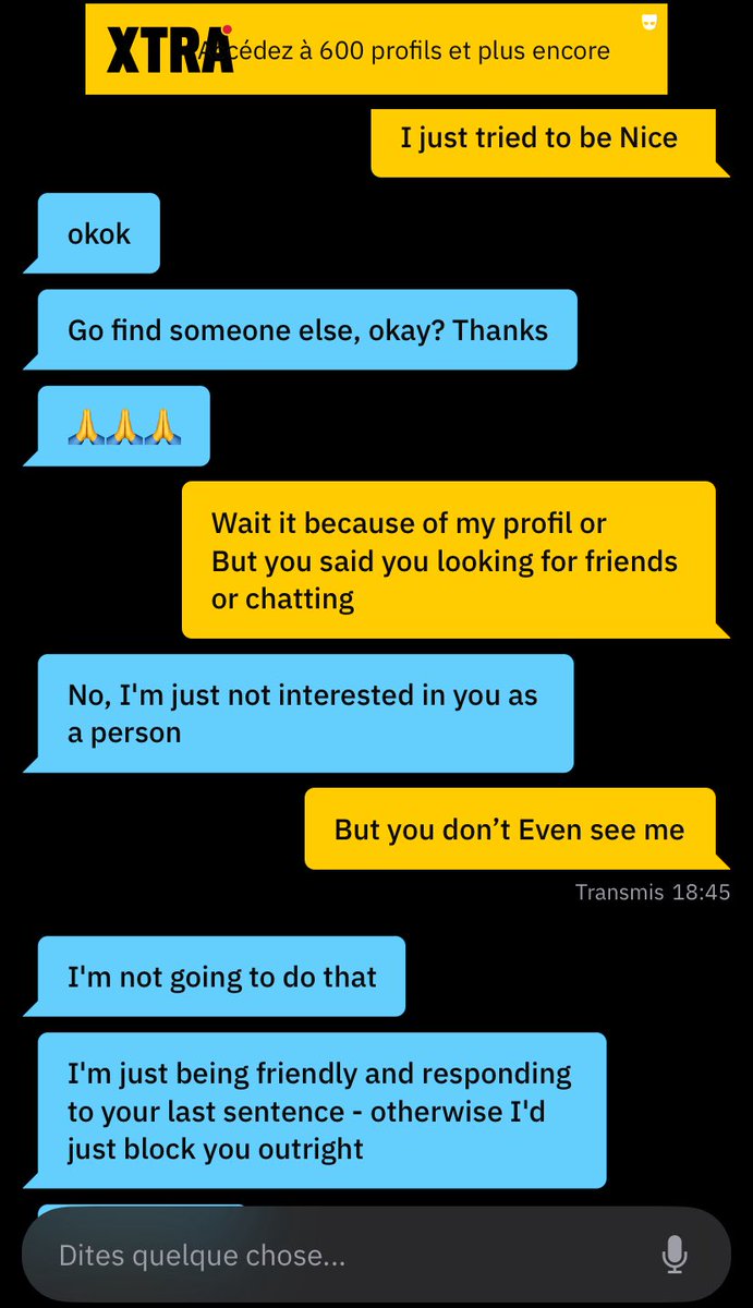 Davy____36's tweet photo. That’s why I hate Grindr 🙄 https://t.co/rlH4iuJBOe