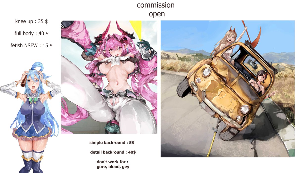 NUG ( open commission 1/10 ) tweet media