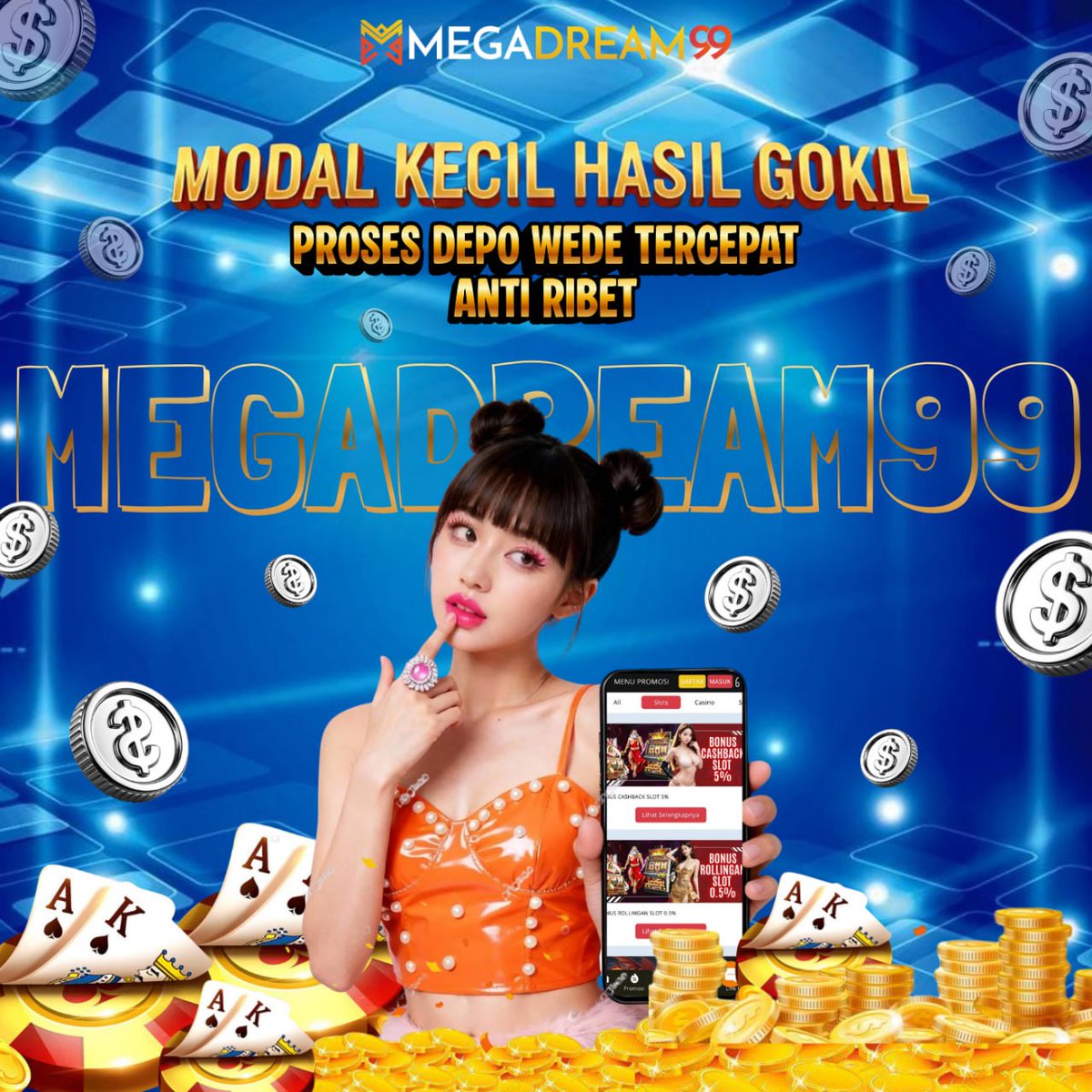 MEGADREAM99 MENJAMIN KEMENANGAN tweet media