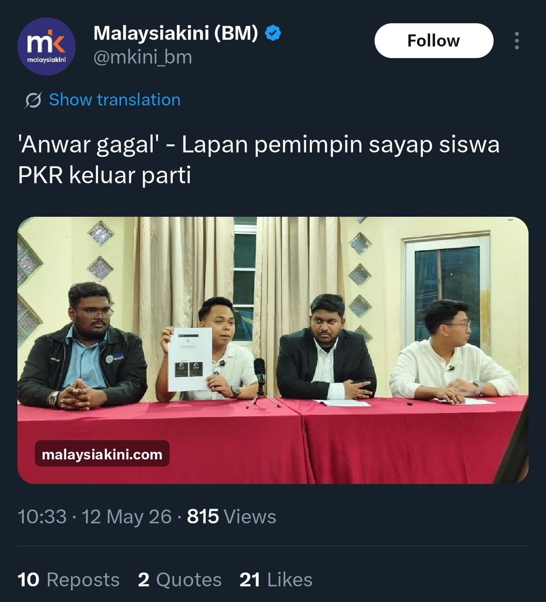 AnonymouslyMalaysian tweet media