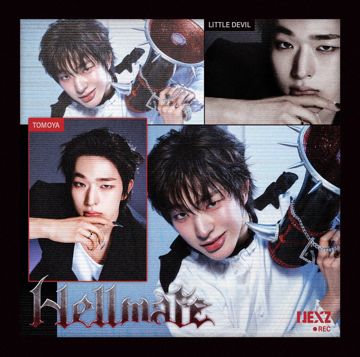 【画像3枚あり】NEXZ トモヤ TOMOYA セット NEXZ Japan 3rd EP 『Hellmate』JACKET IMAGE😈👿 #NEXZ #넥스지