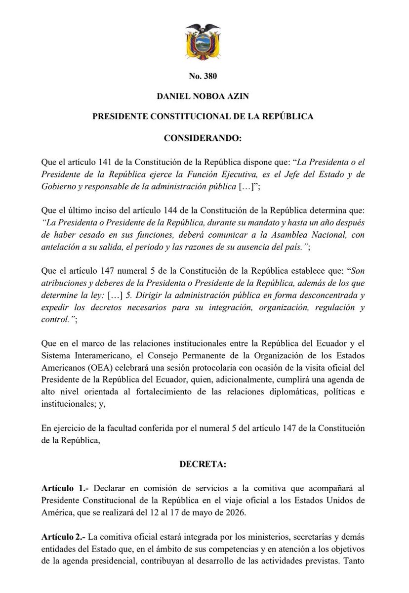 Ecuadorinmediato tweet media