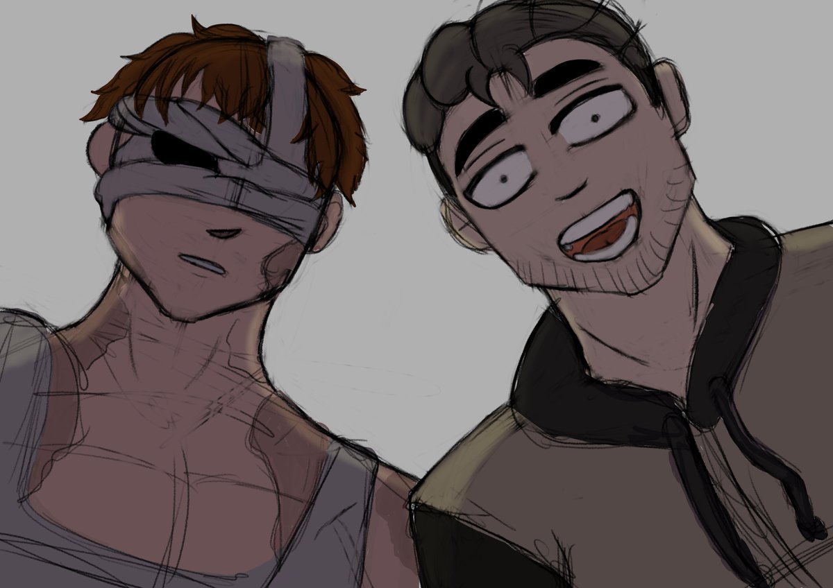 Sugar_PlumQueen's tweet photo. "hi sweetie~"  

FA for the two games "When the quiet falls" and "Dont turn away from me" by the same creator f8zeask on Itcho  

YALL I'M CRYING I'M LEGIT SO PROUD HOW I DID THIS 💙🖤 😭💙 i love theses two 

#Whenthequietfalls #Dontturnawayfromme #fendor #garst https://t.co/TZgMOhQYIo