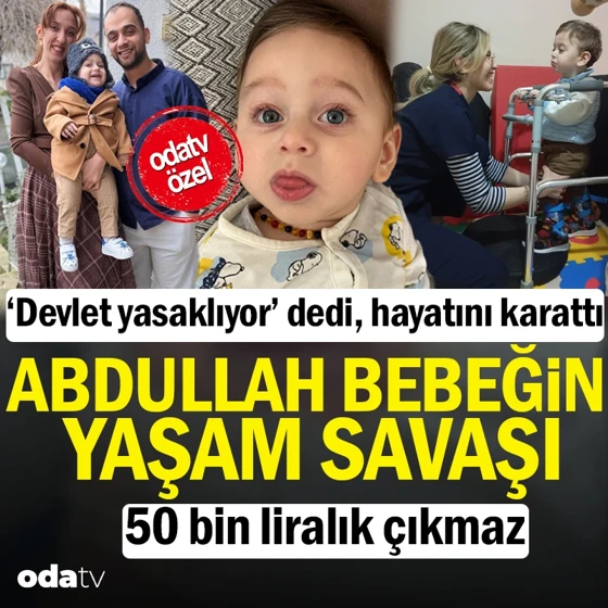 odatv's tweet photo. İzmir'de yanlış doğum kurbanı olan Abdullah bebek, kopan kol sinirleri nedeniyle büyük bir yaşam savaşı veriyor. Aile, aylık 50 bin TL'yi bulan tedavi masrafları ve hastanenin "komplikasyon" savunmasına karşı hukuk mücadelesi başlatırken fedakar anne de oğlunu yaşatmak için adeta zamanla yarışıyor.  

Haber | Berrin Tuncel Birer

https://t.co/wEf2E1oHsb