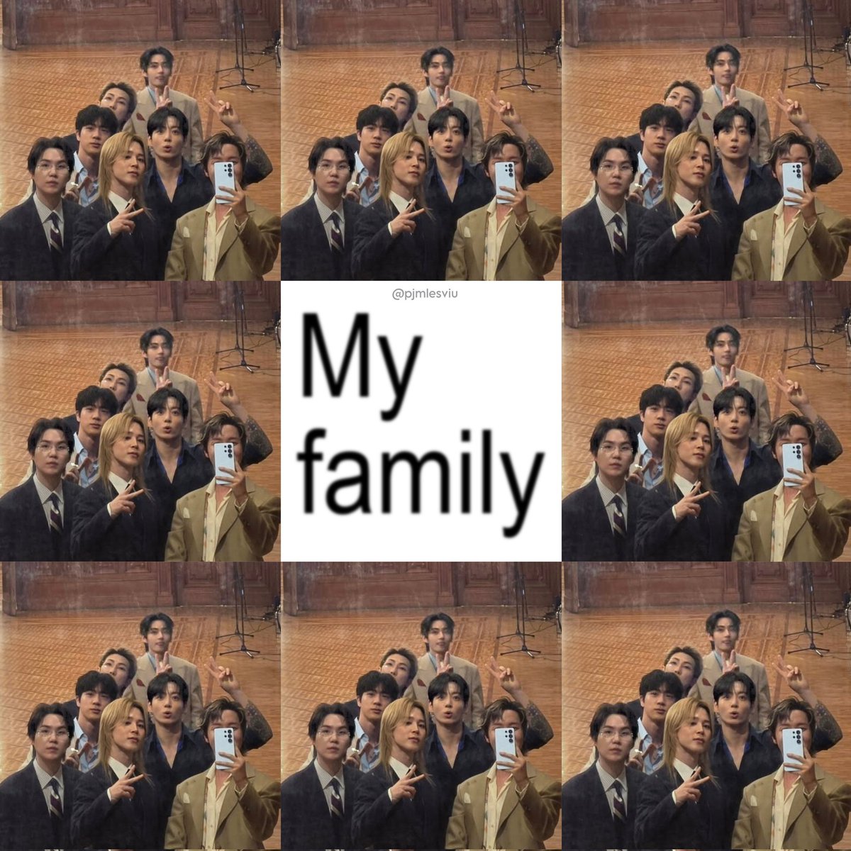 pjmIesviu's tweet photo. BANGTAN = MY FAMILY 🥹💜 https://t.co/1h4A1znrtu