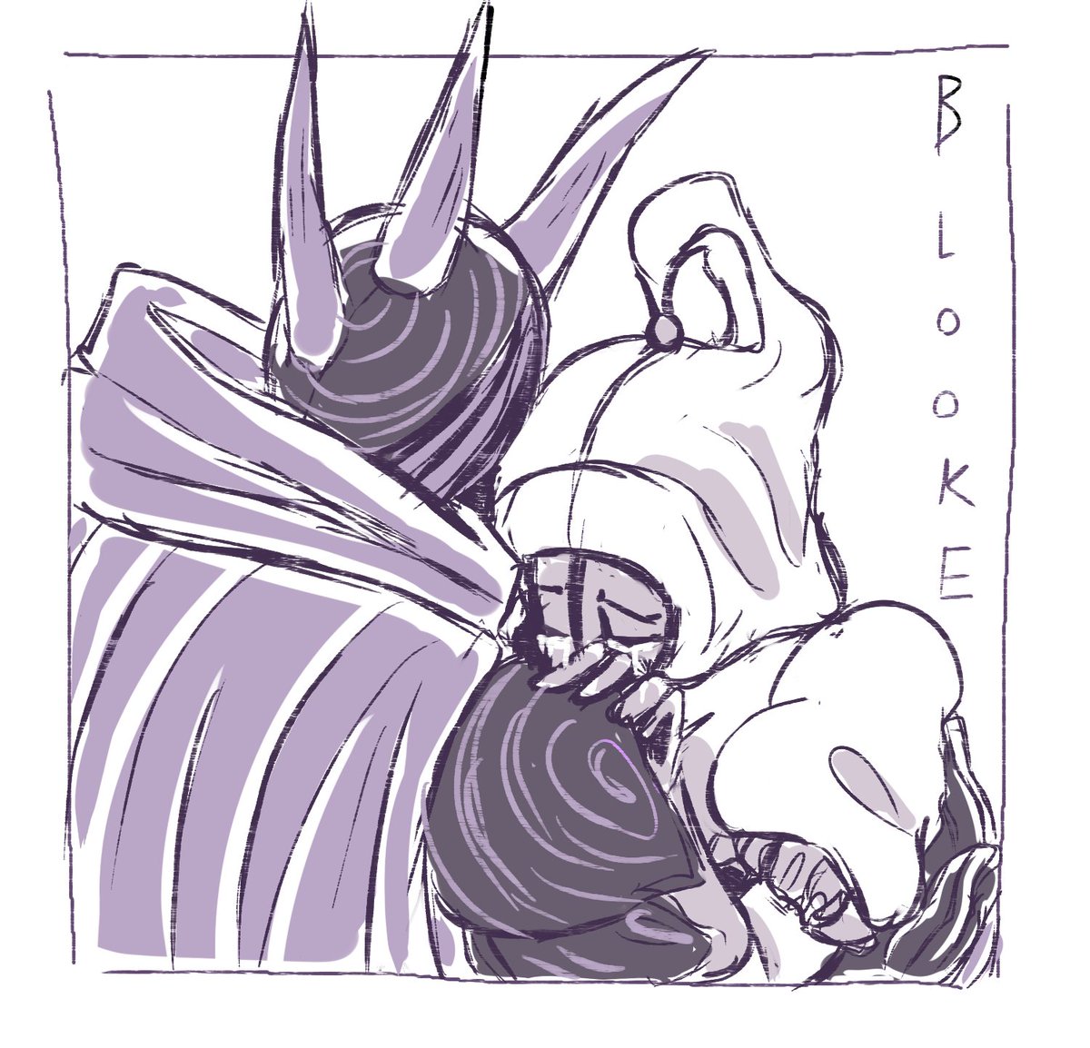 blook_e's tweet photo. baby , i only bring you pain . #knights #plaguedoctor #maeve #purpleknight #originalcharacters #fantasy #mage #medieval https://t.co/Sb1LawKgTG