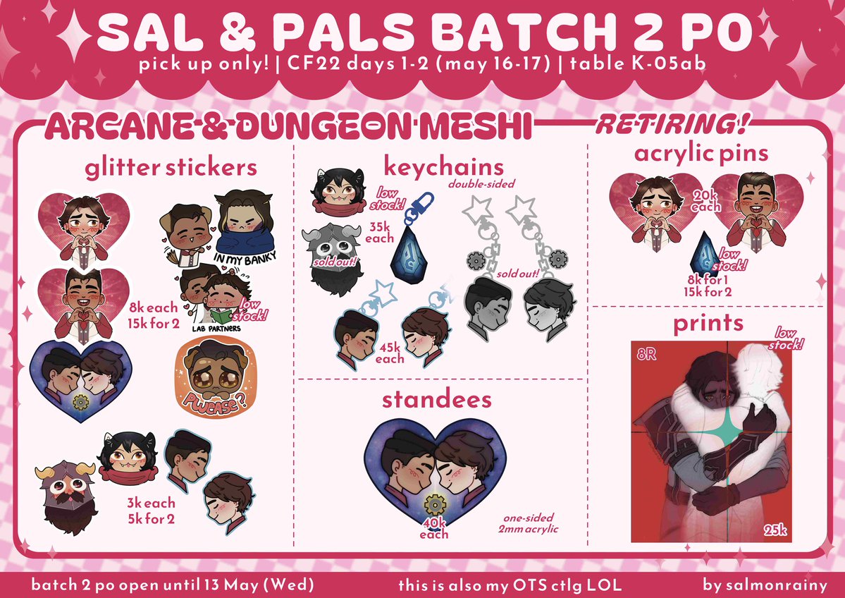sal @ CF22 K05 📌 Batch 2 PO !! tweet media