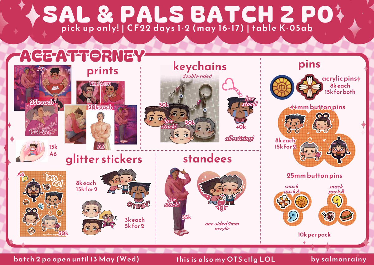 sal @ CF22 K05 📌 Batch 2 PO !! tweet media