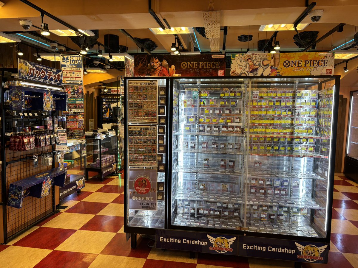 CARDWINGS秋葉原駅前店 ワンピースカード tweet media