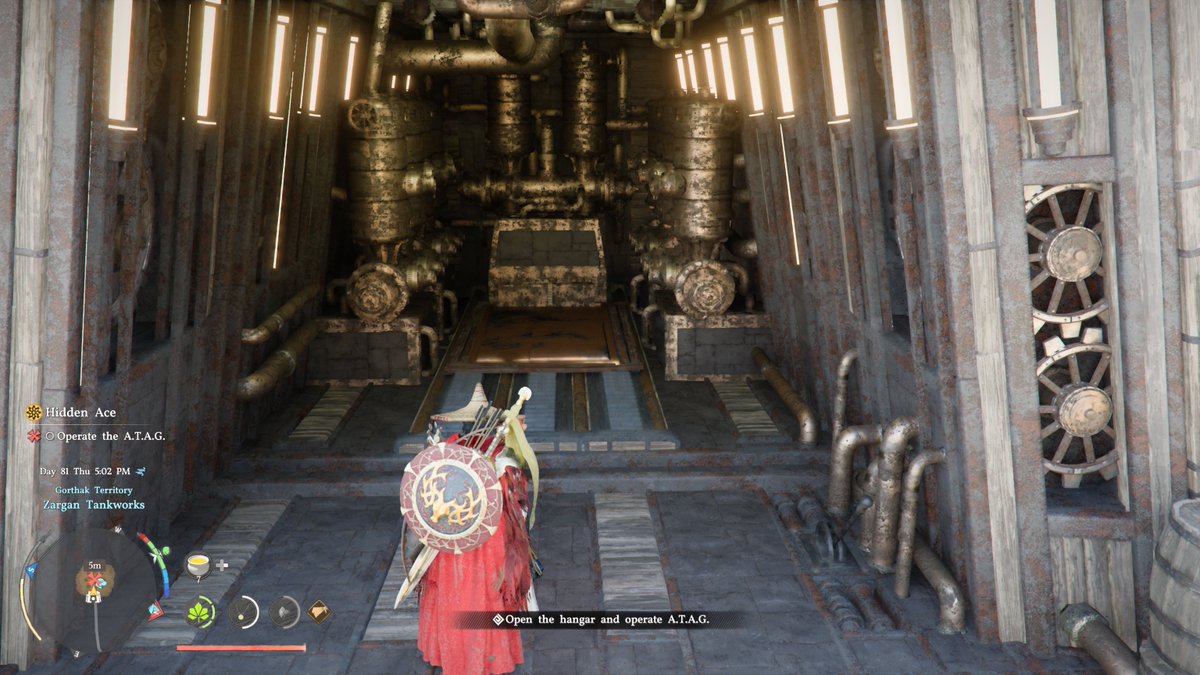 vnom_shell's tweet photo. @CrimsonDesert_ hey guys problem with hidden ace quest the A.T.A.G isn't in the hanger https://t.co/ma1e957J69