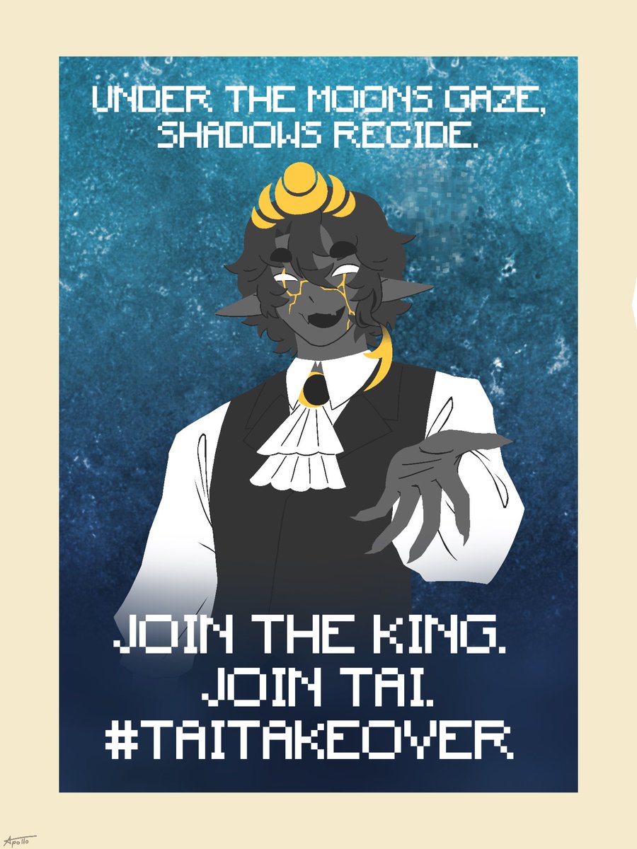 bmtechlol's tweet photo. LOOK AT MY GOAT #TAITAKEOVER ART BY apollo https://t.co/jwgrrCmvLX