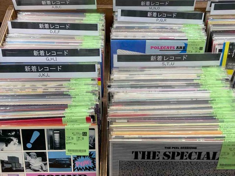 新宿モッズマーケット】 モッズ/パワーポップ/ガレージなどの中古LPが
