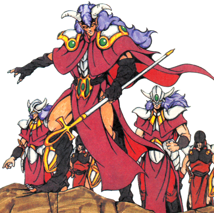 This was Kaneko's first Lucifer for King of Kings (1988).