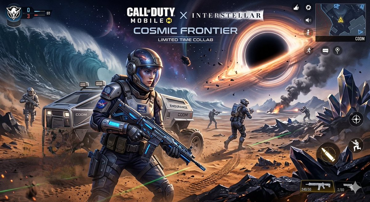 When call of duty Collab like this CODM X INTERSTELLAR