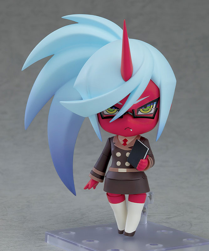持ち手付き巾着❖ハニーチューン・ネイビー&レッド ねんどろいど New PANTY ＆ STOCKING with GARTERBELT ニーソックス