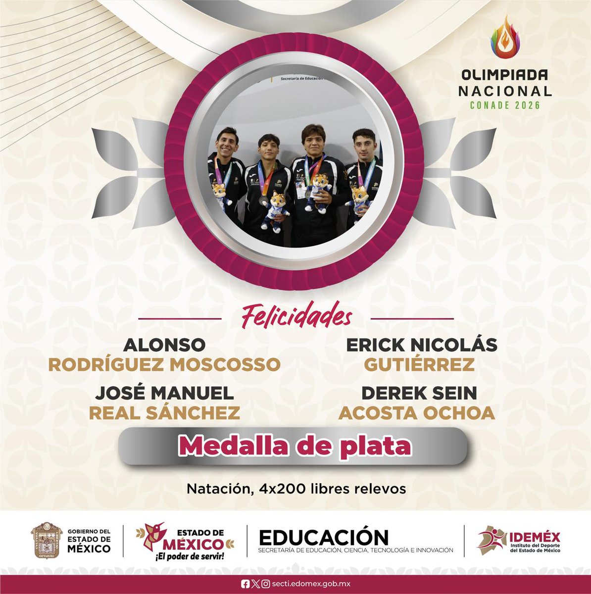 Instituto del Deporte del Estado de México tweet media