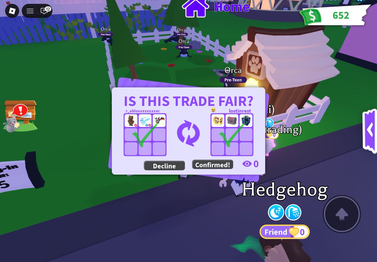 jetskistwt's tweet photo. Second trade with @D0LLIETA went first with adopt me for mlbb 2x wdp top up #tataistrusted https://t.co/gIyEV9upxn
