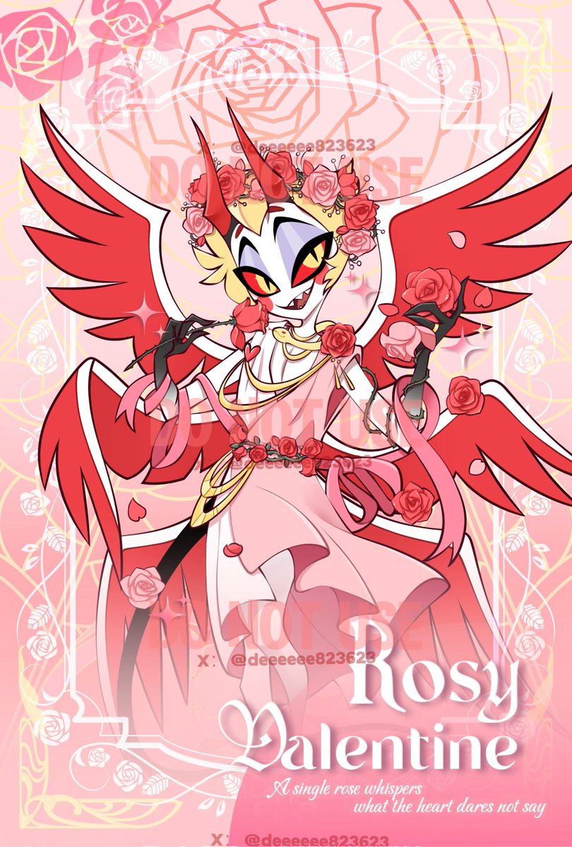 Rosy Valentine No.4.5.6
The new series will be available for sale on May 14th on Roes Valentine‘s Day🌹
#HazbinHotel #HazbinHotelfanart #HazbinHotelvaggie #HazbinHotelcharlie #HazbinHotelVaggie #HazbinHotelLucifer