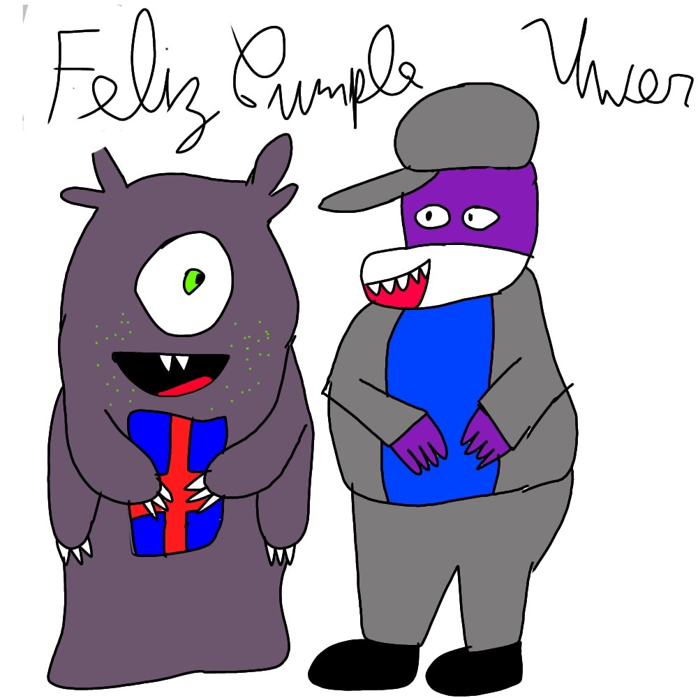 Dibujo para el cumpleaños de @20zX4mIChT52rtm (No deberia estar