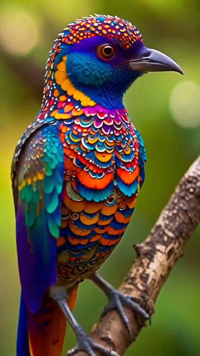Birdasaurus Colour If nature ever decided to use every color at once the result would look ...
