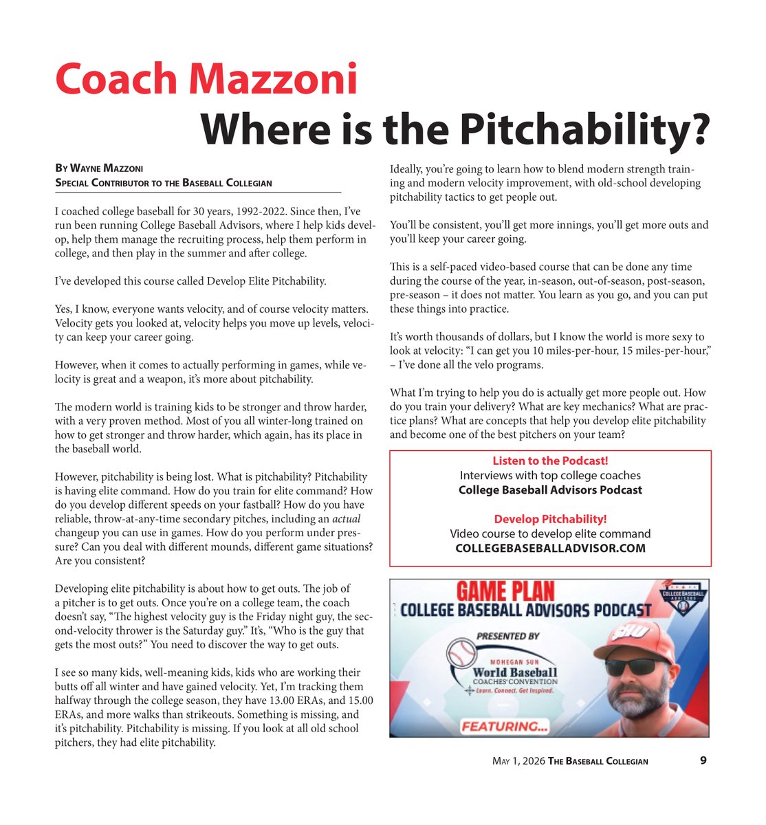 The Baseball Collegian tweet media