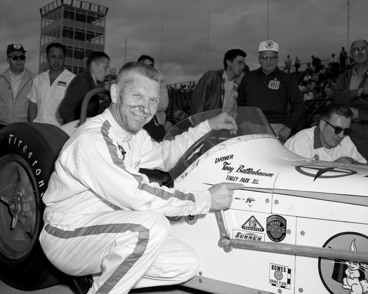 Basso488's tweet photo. 65 years ago today, Melvin Eugene "Tony" Bettenhausen passed away from injuries suffered in a crash @ Indianapolis Motor Speedway. https://t.co/GeieEGiLdk