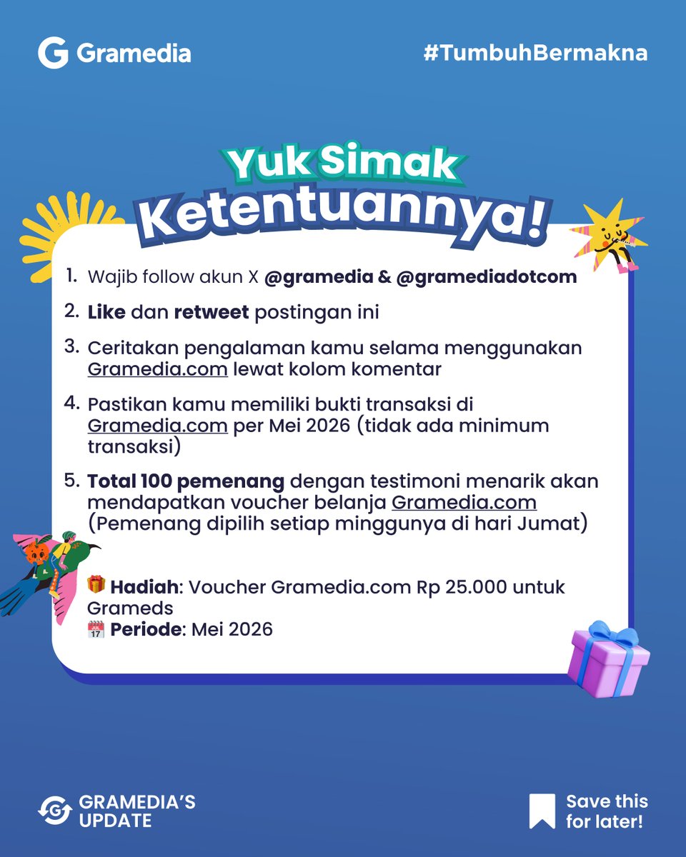 Gramedia tweet media
