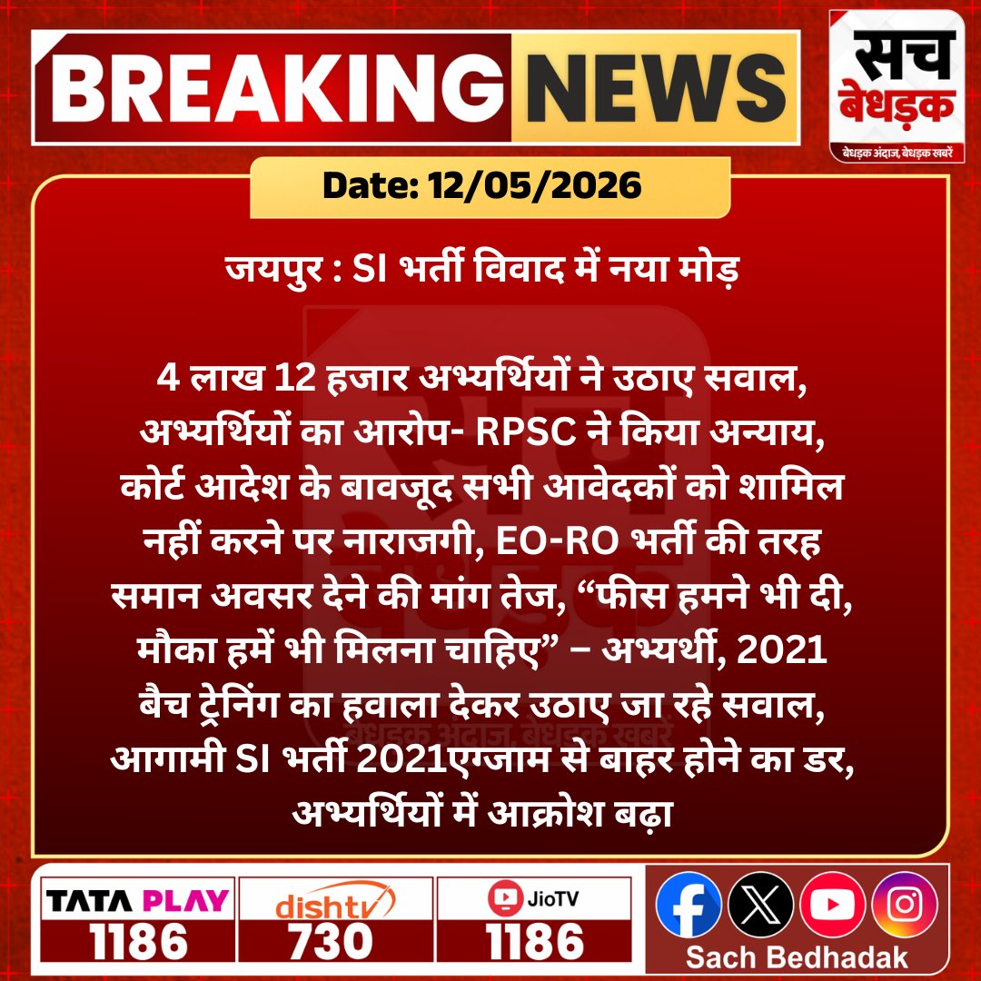 Sach Bedhadak tweet media