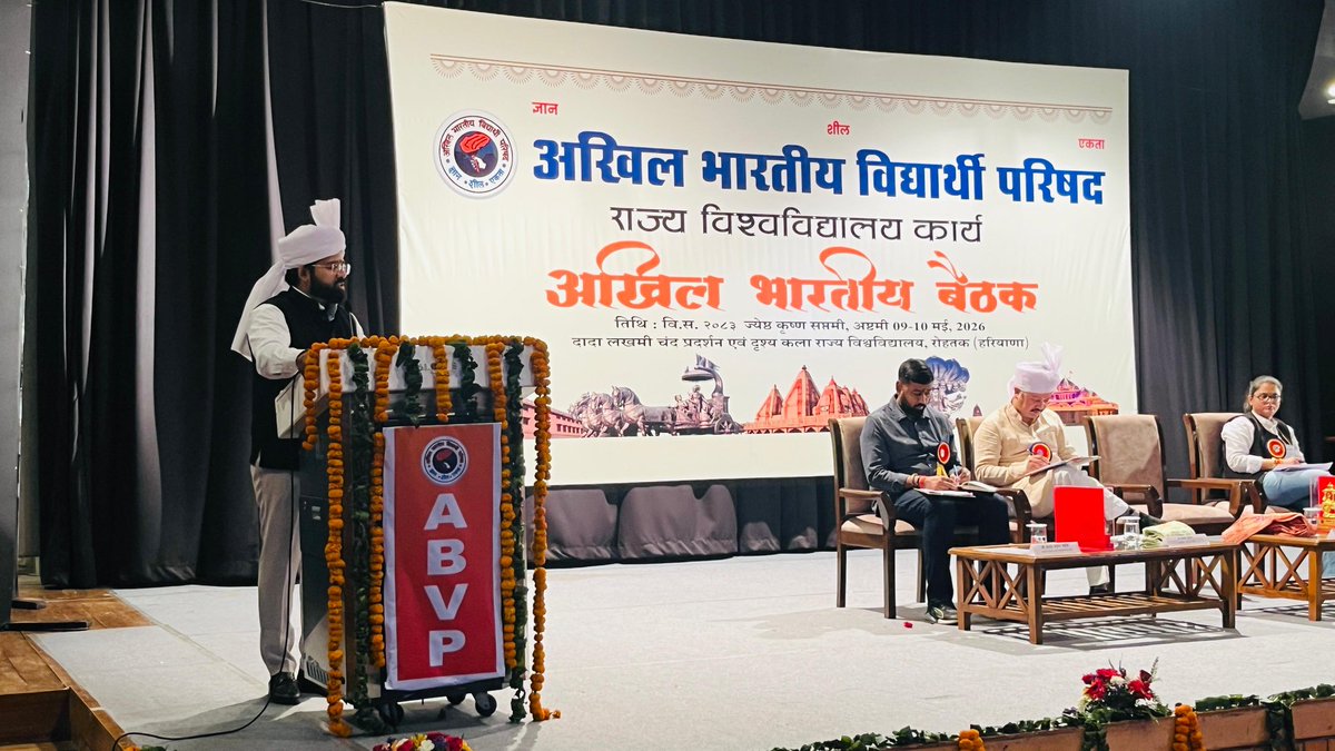 ABVP tweet media