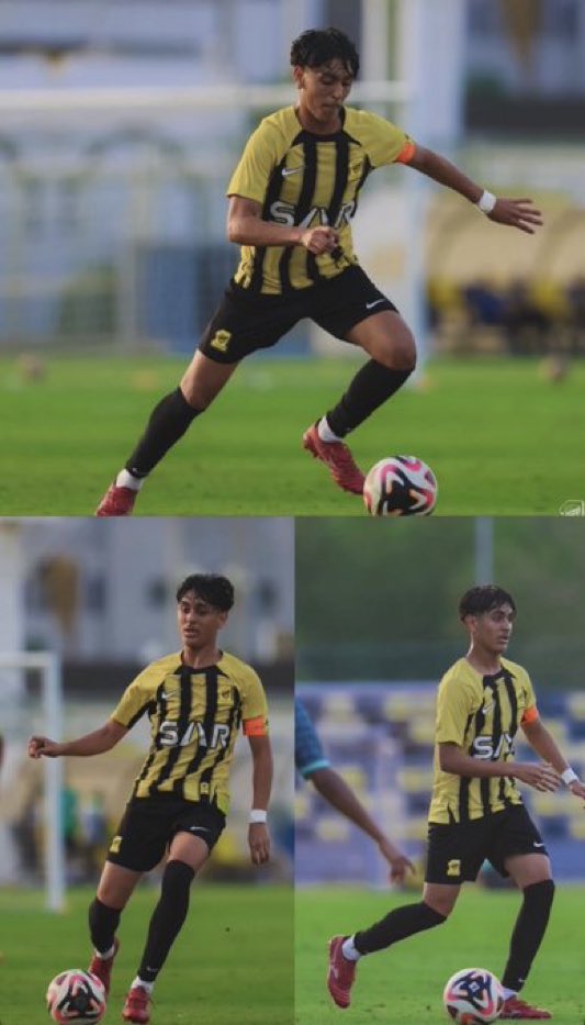 saddiq_alsaddiq's tweet photo. اللاعب سلطان بن مهري لاعب نادي الاتحاد 
للفئات السنية لاعب يمتلك :
- الموهبة 
- الفكر
- الكرزيما
- البنية الجسدية 
- الروح 
- العطاء
- الشغف
- الإنتماء 
يحتاج صقل واهتمام لموهبته وباذن الله
راح نشوف لاعب كبير يخدم العميد
لسنوات طويله قادمه 💛🖤
- العطاء https://t.co/DMIwE8YJHk