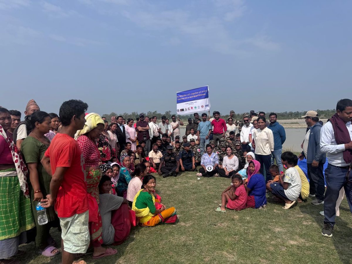 DeproscNepal's tweet photo. DEPROSC-Nepal successfully conducted a two-day Simulation Exercise and Community Drill on May 3 and 4, 2026, in Bagmati Municipality of Sarlahi district. https://t.co/8cg6RNQ2H3