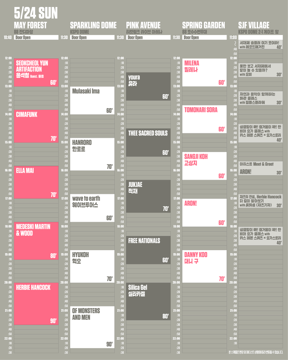 서울재즈페스티벌 Seoul Jazz Festival tweet media