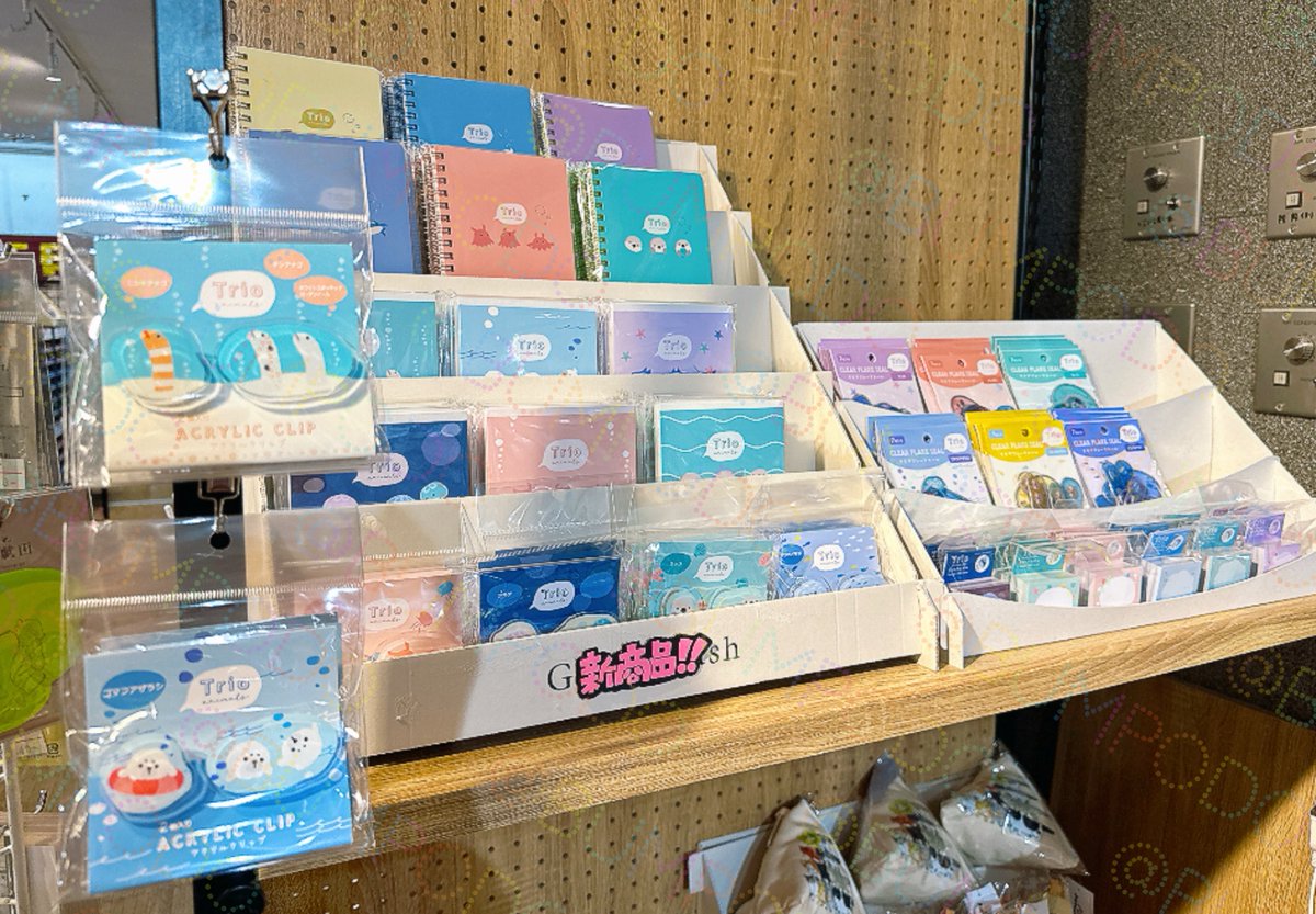 LABCLIPさんの『トリオ水族館』シリーズが入荷しました✨🐟🦭🪼 水族館
