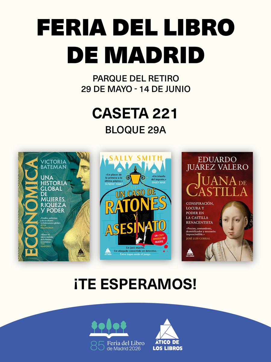 Ático de los Libros tweet media