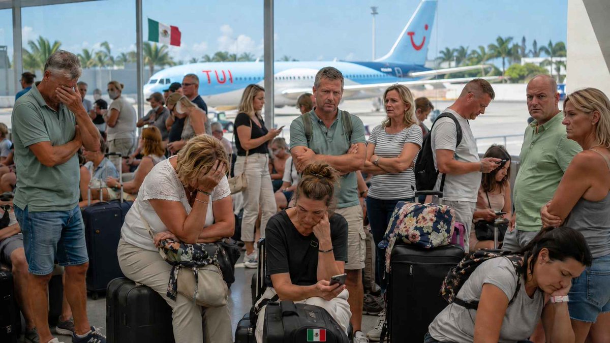 euclaim's tweet photo. TUI-vlucht OR822 laat ruim 300 Nederlanders 72 uur wachten op #Cancun 🇲🇽 om naar huis te kunnen vliegen.

Ben je het wachten zat? Dat snappen we. Dien hier je claim in voor €600 compensatie https://t.co/YOUrZoDH36

#TUI #schipholairport #Mexico2026 https://t.co/l1xuhbiZop